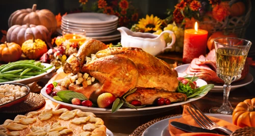 Thanksgiving auf Österreichisch – Truthahn...